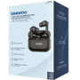 Daewoo Auriculares TWS Bluetooth 5.4 DW2022 Negro